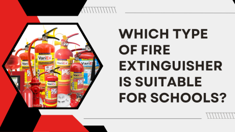 Which type of fire extinguisher is suitable for schools?