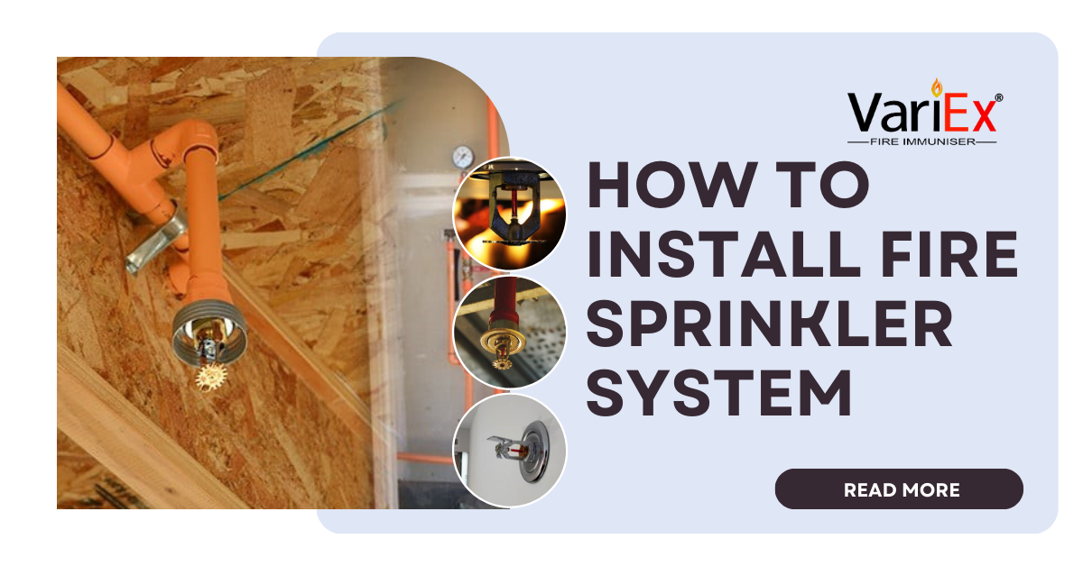 How To Install Fire Sprinkler System